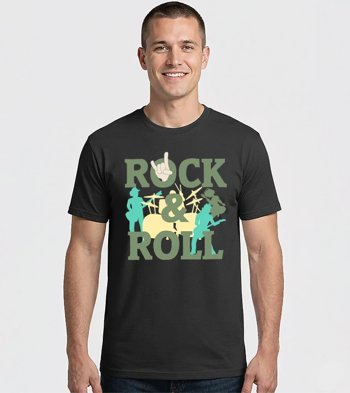 Rock & Roll Zenekarral B – Férfi Imperial póló