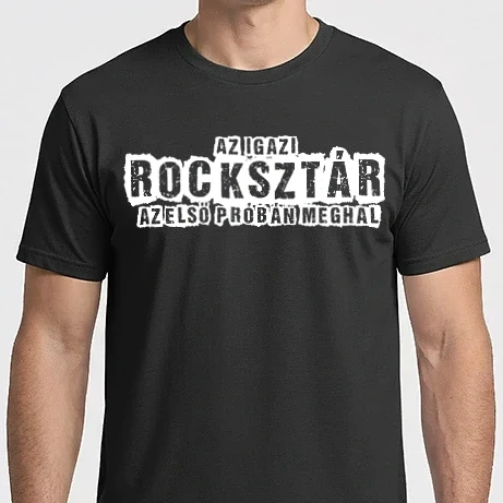 Férfi Imperial póló - Az igazi rocksztár