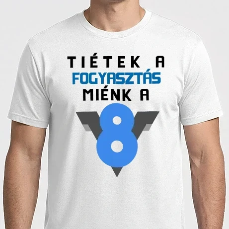 Férfi Imperial póló - Tiétek a fogyasztás, miénk a V8
