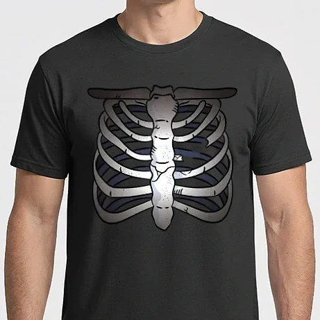 Férfi Imperial póló - Skeleton