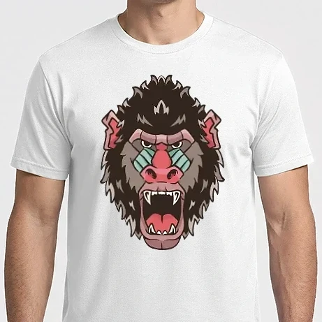 Férfi Imperial póló - Angry monkey