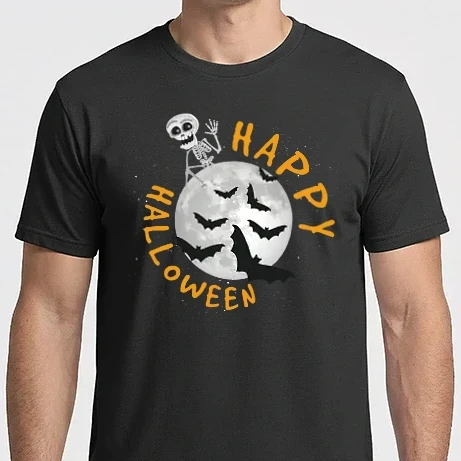 Férfi Imperial póló - Happy Halloween