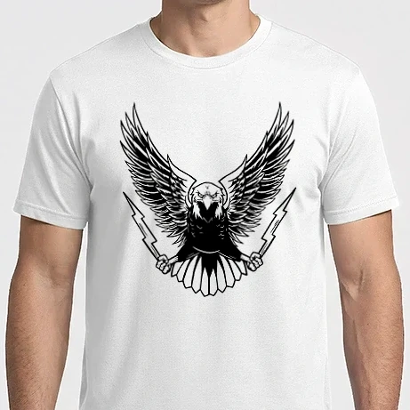 Férfi Imperial póló - Angry Eagle