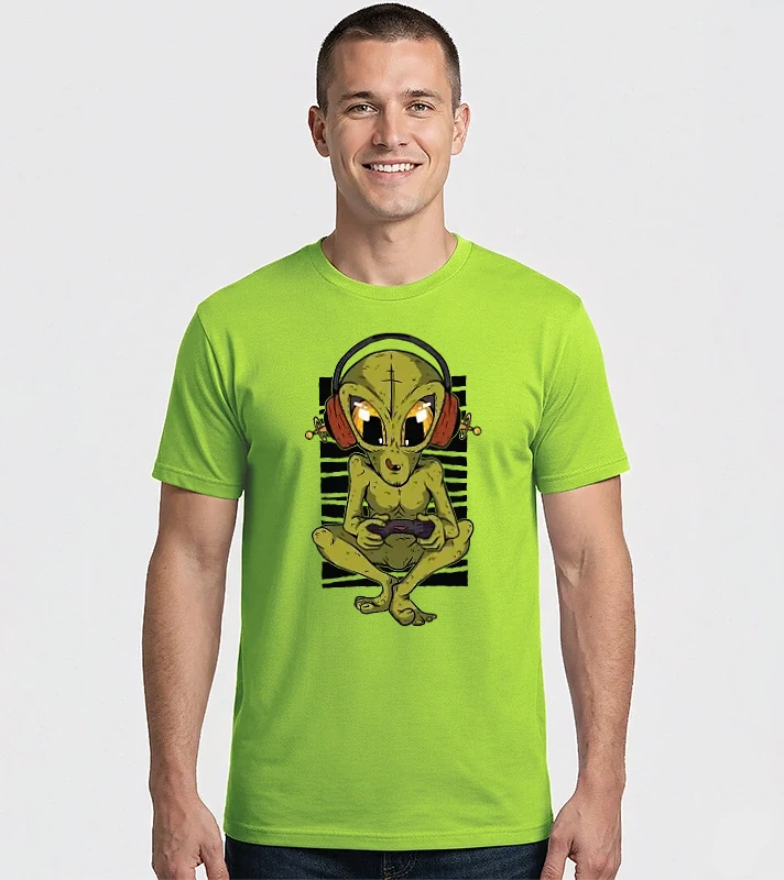 Alien gamer – Férfi Imperial póló