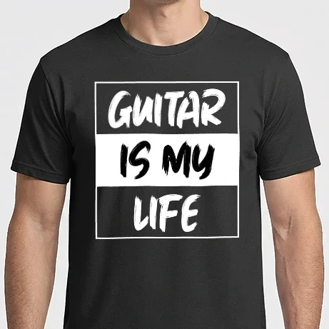 Férfi Imperial póló - Gitár az életem!