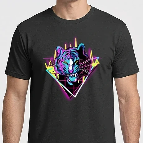 Férfi Imperial póló - Neon Tiger