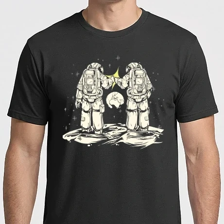 Férfi Imperial póló - Bump Fist Astronaut