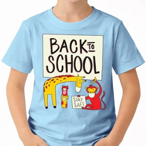 Uniszex gyerek Póló - Back to school