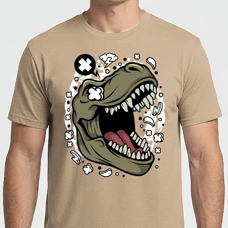 Férfi Imperial póló - T-rex