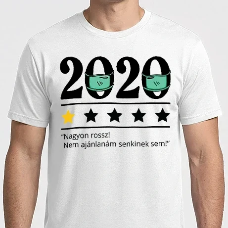 Férfi Imperial póló - 2020 maszkos értékelés - nagyon rossz