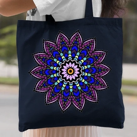 Vászontáska - mandala