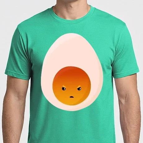 Férfi Imperial póló - Tojás emoji
