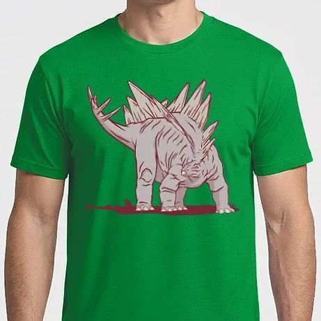 Férfi Imperial póló - Stegosaurus