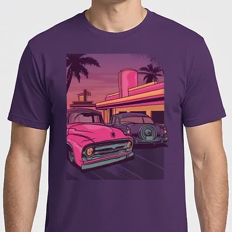 Férfi Imperial póló - Old school California