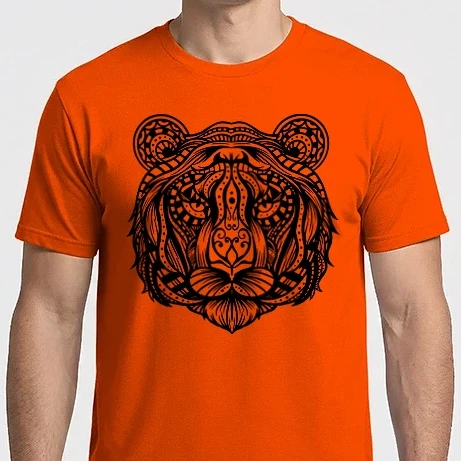 Férfi Imperial póló - Tigris Mandala