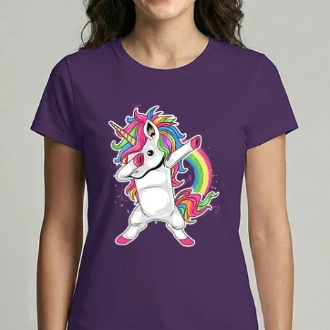Női Imperial póló - Unicorn Dab