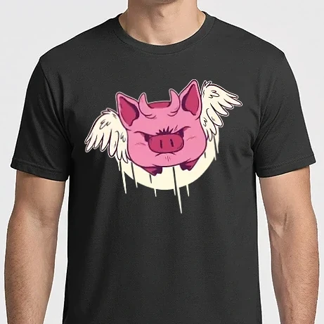 Férfi Imperial póló - Devil pig