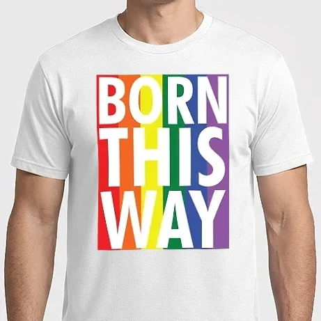 Férfi Imperial póló - Born This Way
