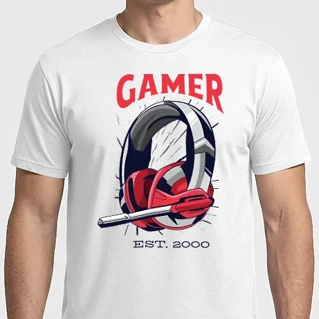 Férfi Imperial póló - Gamer született 2000