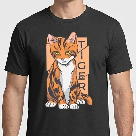 Férfi Imperial póló - Tigris Cica
