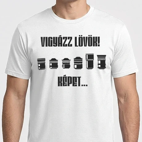 Férfi Imperial póló - Vigyázz lövök! Képet...