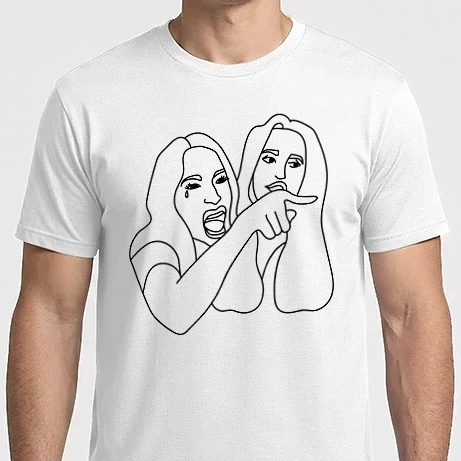 Férfi Imperial póló - saláta macskás mém 2