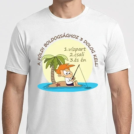 Férfi Imperial póló - Földi boldogság