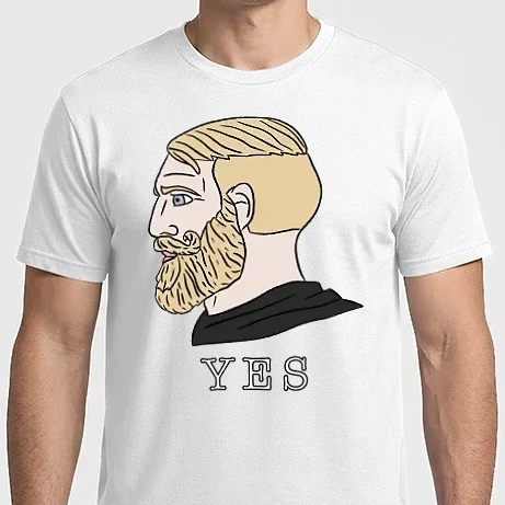 Férfi Imperial póló - Yes Chad