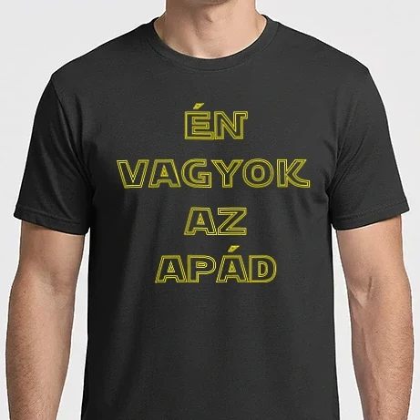 Férfi Imperial póló - Én vagyok az apád (StarWars)_Apák napjára