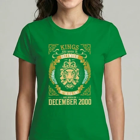 Női Imperial póló - Oroszlános szülinapos 2000 DECEMBER