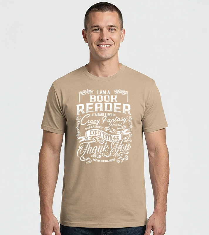 Book reader – Férfi Imperial póló