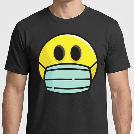 Férfi Imperial póló - Covid Smiley