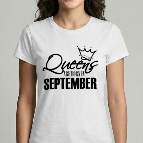 Női Imperial póló - Queens are born in September
