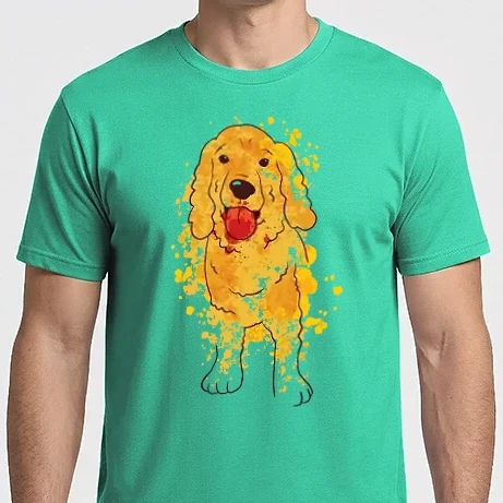 Férfi Imperial póló - Cocker Spániel