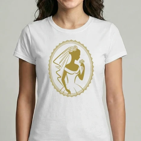 Női Imperial póló - Menyasszony színezhető