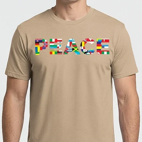 Férfi Imperial póló - Peace