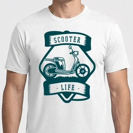 Férfi Imperial póló - Scooter life