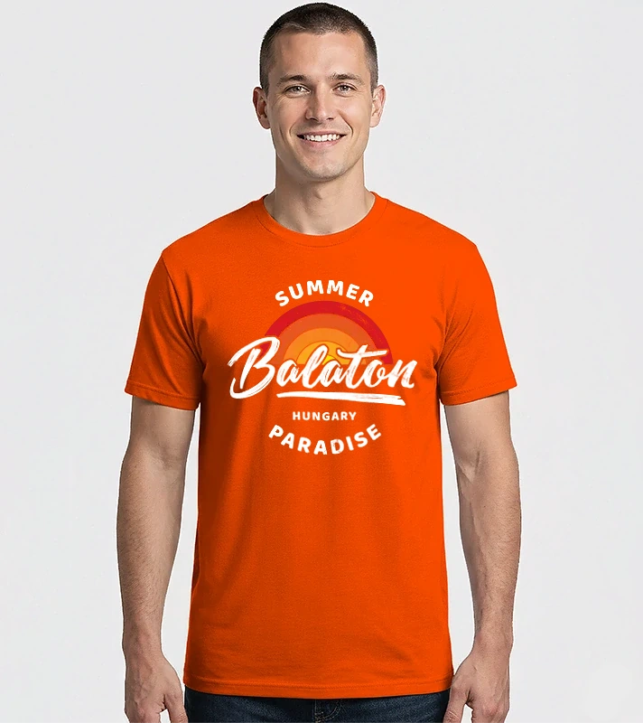 Balaton Summer paradise – Férfi Imperial póló