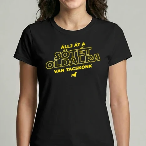 Női Imperial póló - Star Wars sötét oldal tacskó