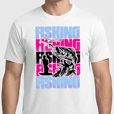 Férfi Imperial póló - Fishing