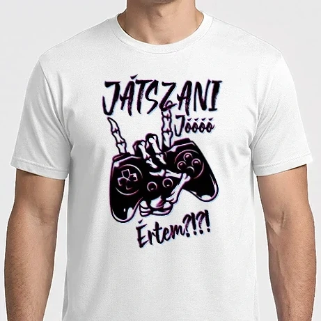 Férfi Imperial póló - Játszani jó, értem?!