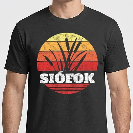 Férfi Imperial póló - SIÓFOK naplemente