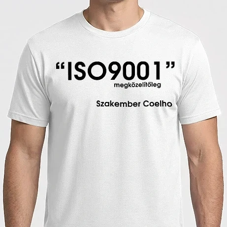 Férfi Imperial póló - ISO9001 megközelítőleg - Szakember Coelho