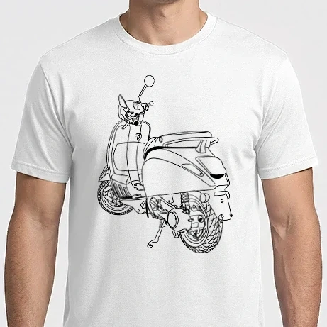 Férfi Imperial póló - Robogó