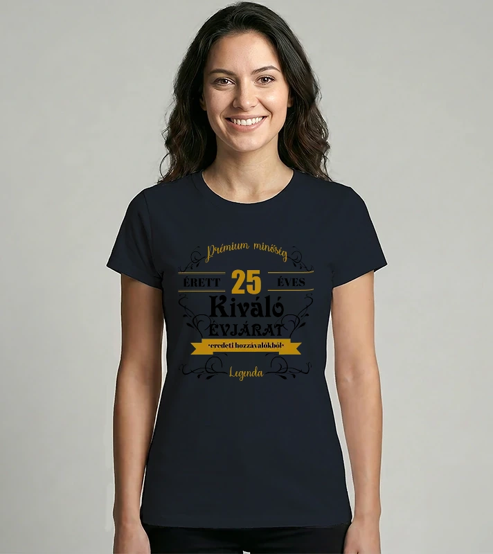 Érett 25 éves – Női Imperial póló