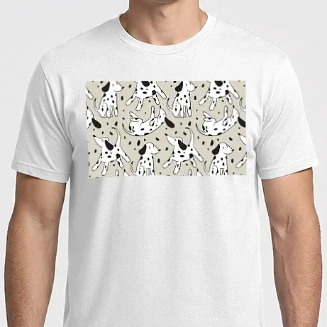 Férfi Imperial póló - Dalmatás minta