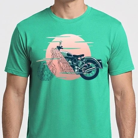 Férfi Imperial póló - Retro motor