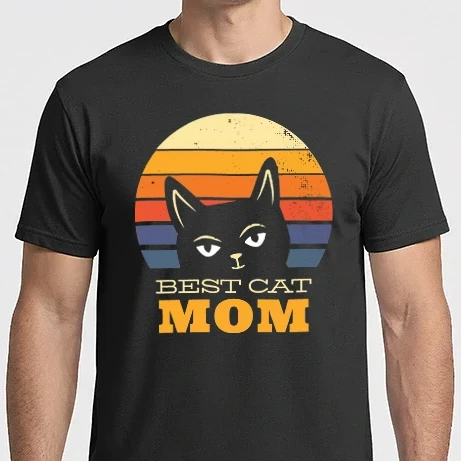 Férfi Imperial póló - Best Cat Mom Ever