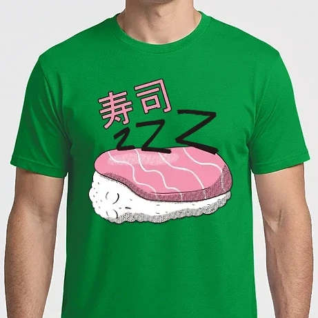 Férfi Imperial póló - Alvó sushi