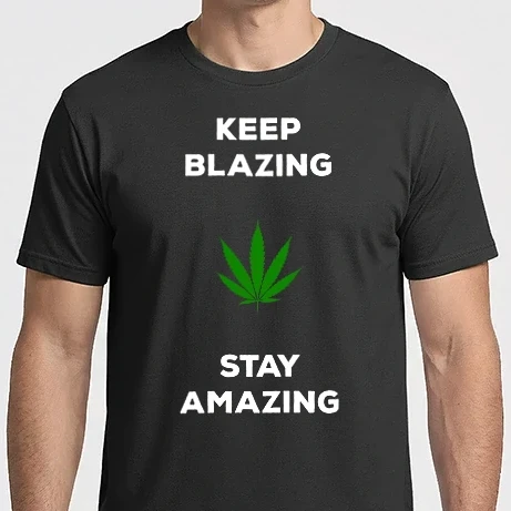Férfi Imperial póló - KEEP BLAZING STAY AMAZING